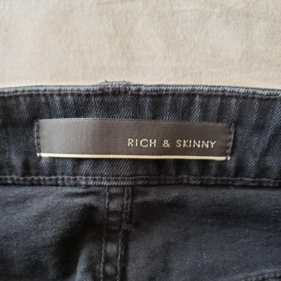 Rick & Skinny Straight Leg Jeans (Sz 26) - Picture 4 of 8